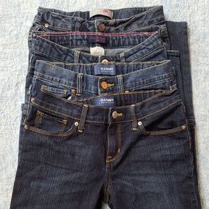 Girls Jeans-4 pairs Size 10